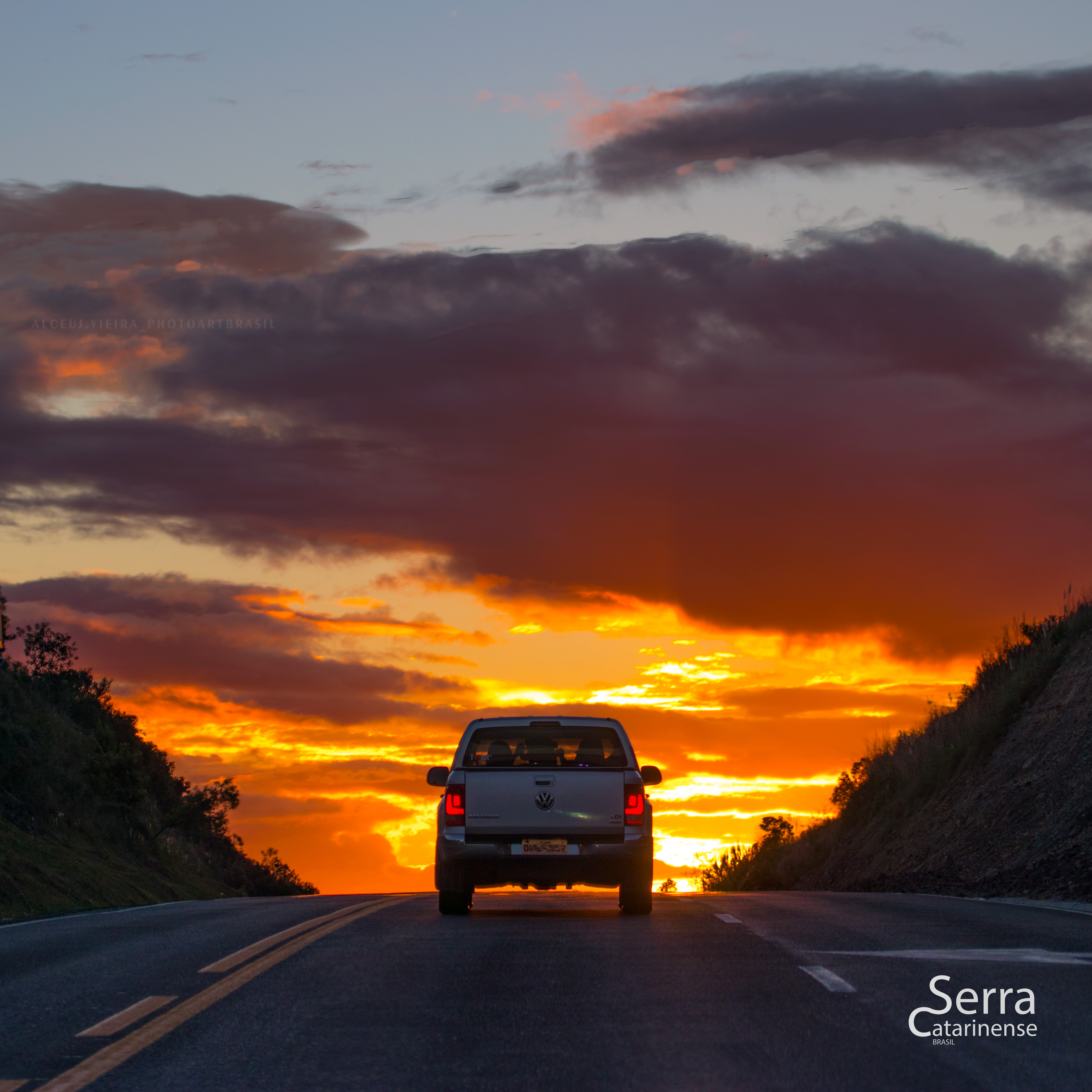 Foto: Alceu J. Vieira - BR 282 - Lages - SC - Brasil